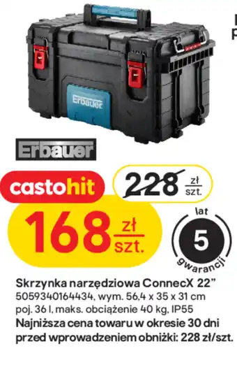 Castorama Skrzynka Erbauer oferta