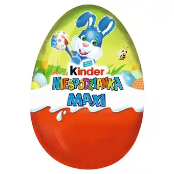 Kaufland Kinder Niespodzianka Maxi Pusta figurka z mlecznej czekolady z niespodzianką 100 g oferta