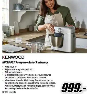 Media Markt Robot kuchenny Kenwood oferta