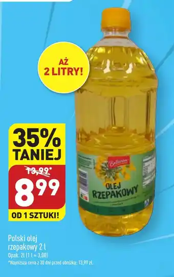 ALDI Olej Polski 2 l oferta