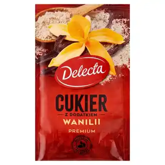 Biedronka Delecta Cukier z dodatkiem wanilii 12 g oferta
