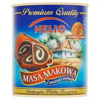 Biedronka Helio Masa makowa z bakaliami i miodem 850 g oferta