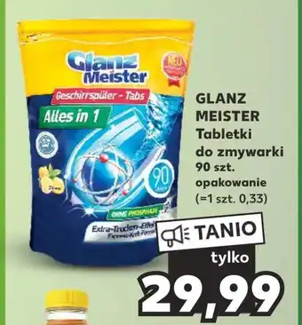 Kaufland Tabletki do zmywarki Glanz meister oferta