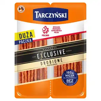 Biedronka Tarczyński Kabanosy Exclusive drobiowe z wieprzowiną 250 g (2 x 125 g) oferta