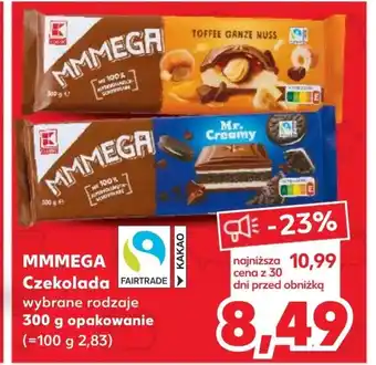 Kaufland Czekolada K-Classic oferta