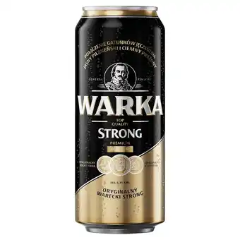 Delikatesy Centrum Warka Strong Piwo jasne 500 ml oferta