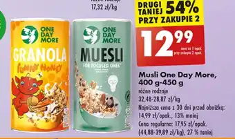 Biedronka Musli One day more oferta