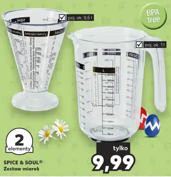Kaufland Zestaw miarek Spice&Soul oferta
