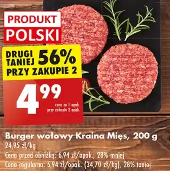 Biedronka Burger Kraina Mięs oferta