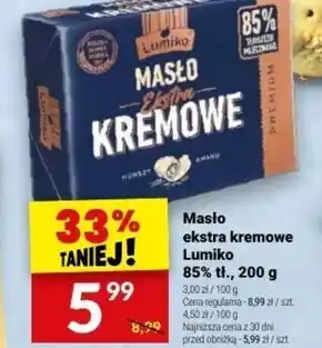 Twój Market Masło Lumiko oferta