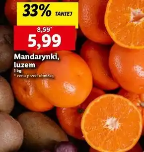 Lidl Mandarynki oferta
