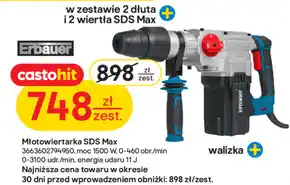 Castorama Młotowiertarka Erbauer oferta