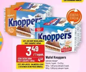 Polomarket Knoppers Wafelek mleczno-orzechowy 25 g oferta