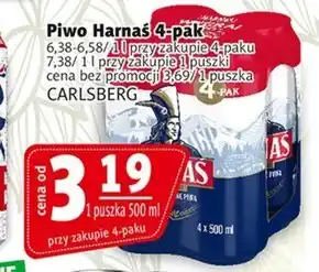 Prim Market Harnaś Piwo jasne pełne 500 ml oferta