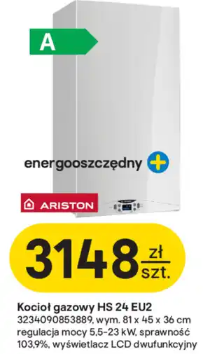 Castorama Kocioł gazowy Ariston oferta