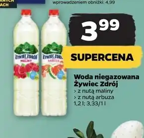 Netto Żywiec Zdrój Napój niegazowany z nutą arbuza 1,2 l oferta