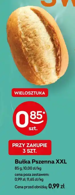 Żabka Bułka Pszenna XXL 85 g oferta