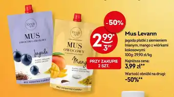 Żabka Mus Levann 100 g oferta