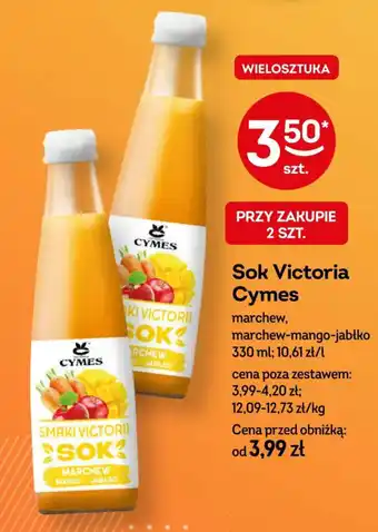 Żabka Sok Victoria Cymes 330 ml oferta