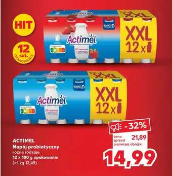 Kaufland ACTIMEL Napój probiotyczny 12 x 100 g oferta