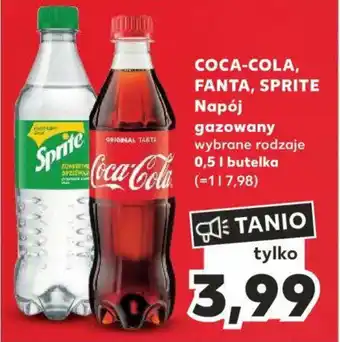 Kaufland COCA-COLA, FANTA, SPRITE Napój gazowany 0,5 l oferta