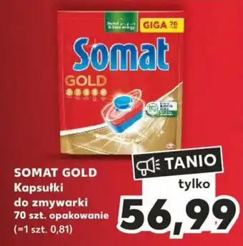 Kaufland SOMAT GOLD Kapsułki do zmywarki 70 szt. oferta