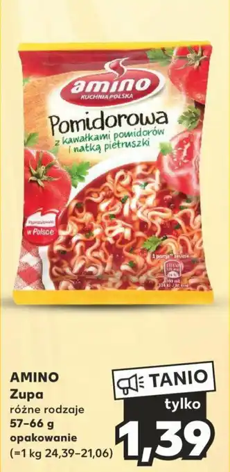 Kaufland AMINO Zupa 57-66 g oferta