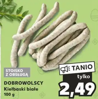 Kaufland DOBROWOLSCY Kiełbaski białe 100 g oferta