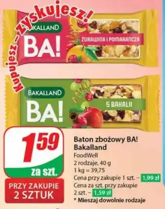 Dino Baton zbożowy Ba! Bakalland oferta