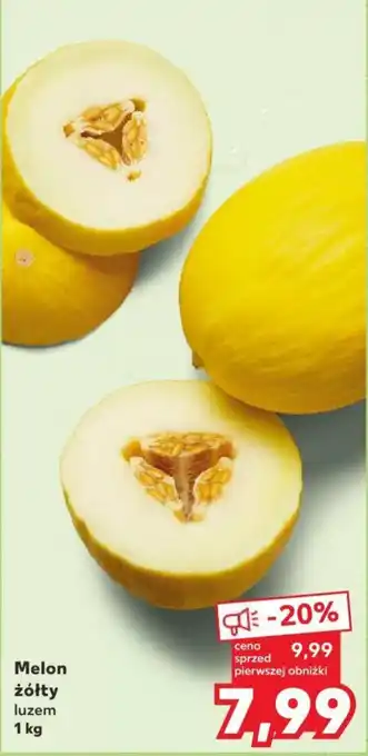 Kaufland Melon żółty 1 kg oferta