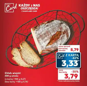 Kaufland Chleb wiejski 500 g oferta