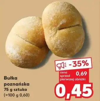 Kaufland Bułka poznańska 75 g oferta