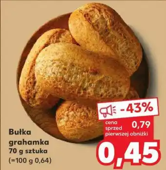 Kaufland Bułka grahamka 70 g oferta
