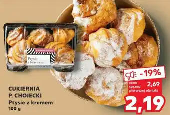 Kaufland CUKIERNIA P. CHOJECKI Ptysie z kremem 100 g oferta