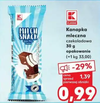 Kaufland Kanapka mleczna 30 g oferta