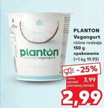 Kaufland PLANTON Vegangurt 150 g oferta