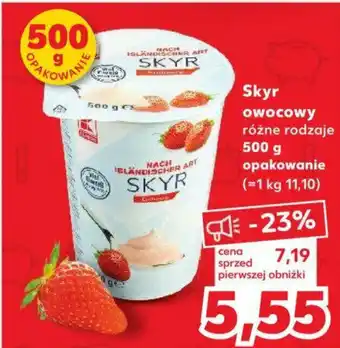 Kaufland Skyr owocowy 500 g oferta