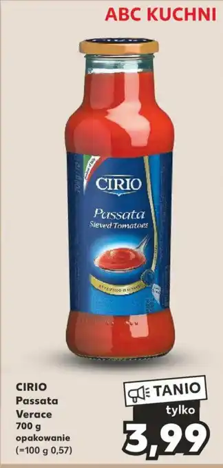 Kaufland CIRIO Passata Verace 700 g oferta