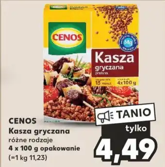 Kaufland CENOS Kasza gryczana 4 x 100 g oferta