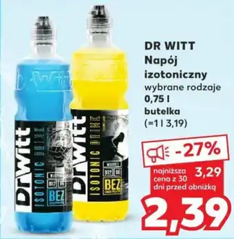 Kaufland DR WITT Napój izotoniczny 0,75l oferta