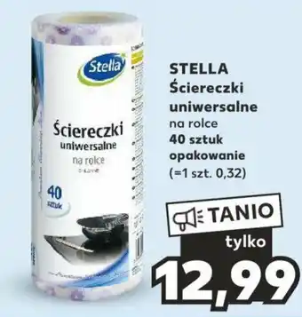 Kaufland STELLA Ściereczki uniwersalne na rolce 40 szt oferta