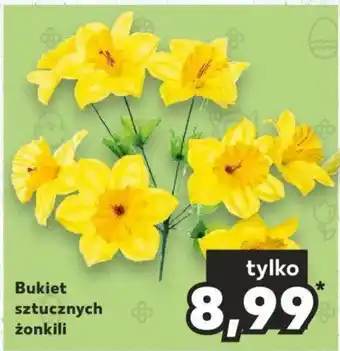 Kaufland Bukiet sztucznych żonkili oferta