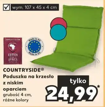 Kaufland Poduszka na krzesło z niskim oparciem oferta