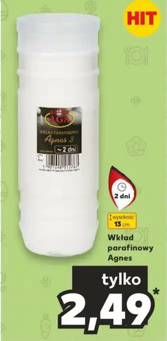 Kaufland Wkład parafinowy Agnes oferta
