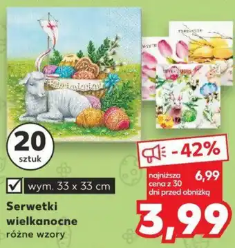 Kaufland Serwetki wielkanocne 20szt. oferta
