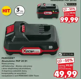 Kaufland PARKSIDE Akumulator PAP 20 B1 oferta