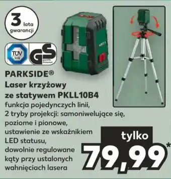 Laser krzyżowy ze statywem PKLL10B4