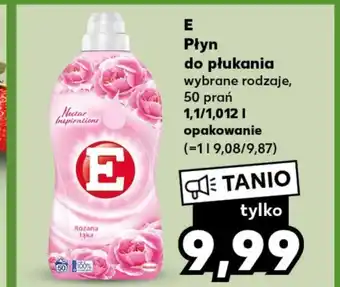 Kaufland Płyn do płukania tkanin E oferta