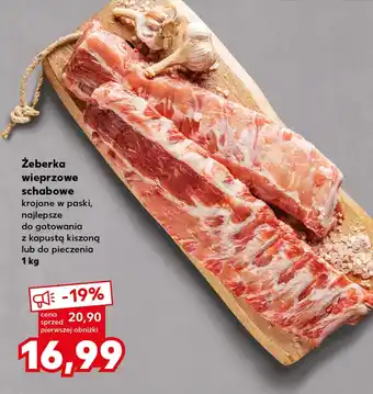 Kaufland Żeberka wieprzowe oferta