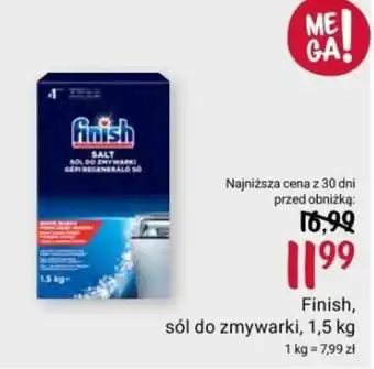 Rossmann Finish, sól do zmywarki, 1,5 kg oferta